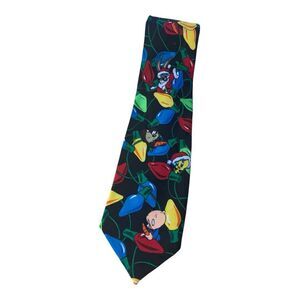 Looney Tunes Christmas Vintage Men's Necktie Warner Bros
